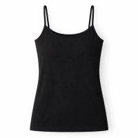 Camisa Negra de Tirantes